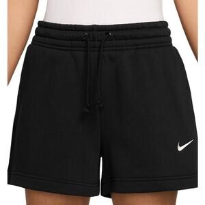 NWT Nike Sportswear Women's Phoenix Fleece Mid-Rise 4" Shorts Black M